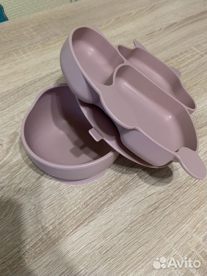 Детская посуда для кормления силиконовая