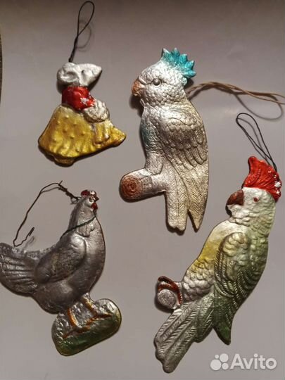 Елочные игрушки СССР