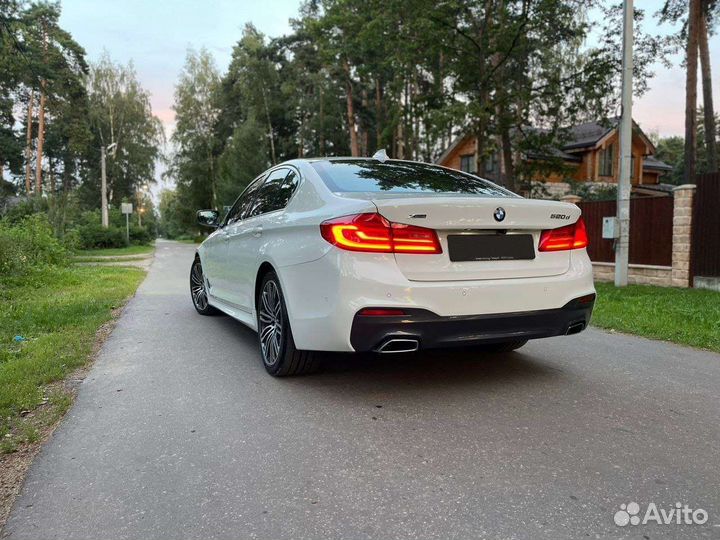 BMW 5 серия 2.0 AT, 2020, 105 000 км