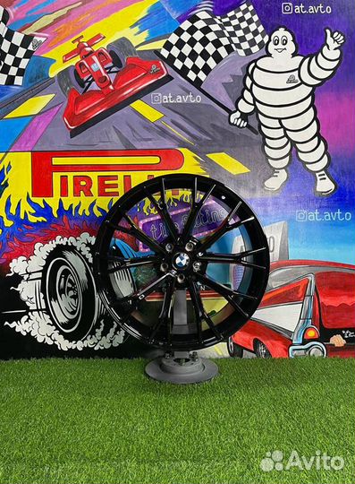 Диски на Bmw x3 новые R20 чёрный глянец