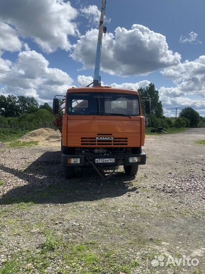 КамАЗ 55102 с КМУ, 1987