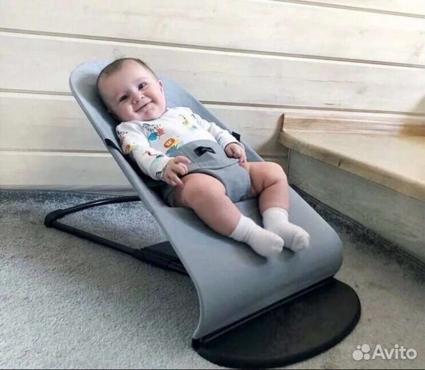 Детский шезлонг балансир