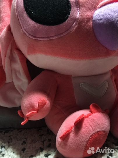 Мягкая игрушка стич (розовый) мини