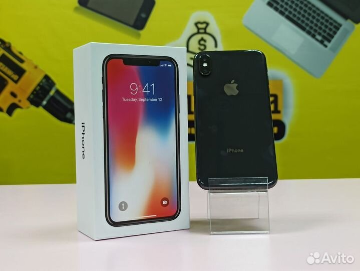 Телефон iPhone X 64 GB/рассрочка