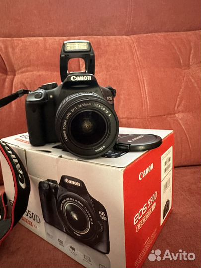 Зеркальный фотоаппарат canon eos 550d