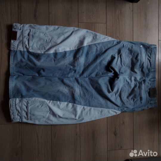 Джинсы широкие y2k opium rick Owens