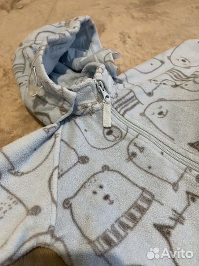 Комбинезон флисовый 68