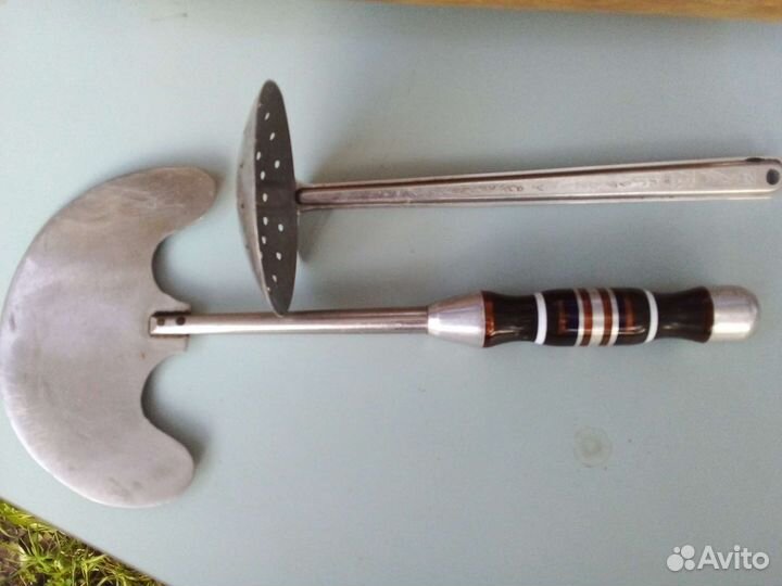 Корыто и тяпка для холодца