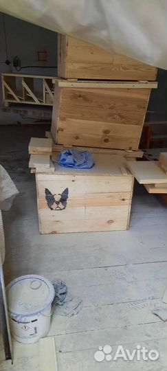 Будка для собаки утепленная