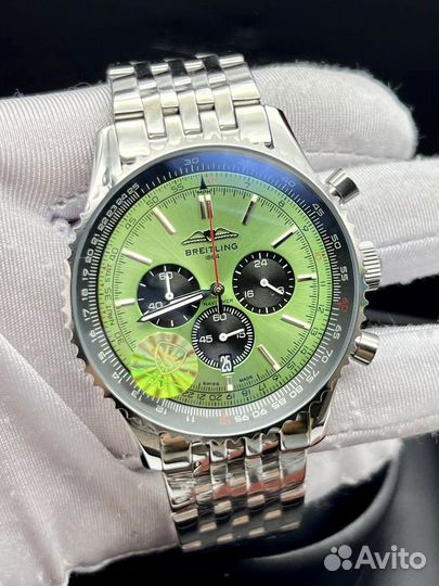 Наручные мужские часы Breitling Navitimer золотой