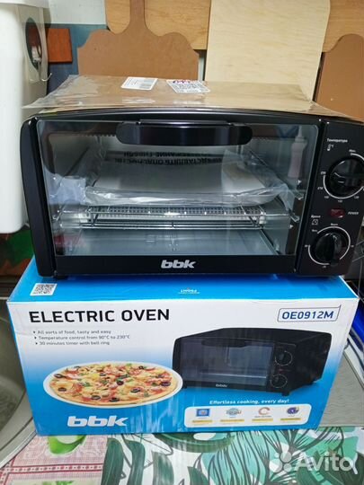 Мини печь духовка новая