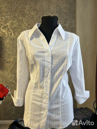 Блуза белая 50 размер