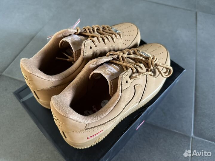 Nike Air Force 1 Supreme Flax Оригинал