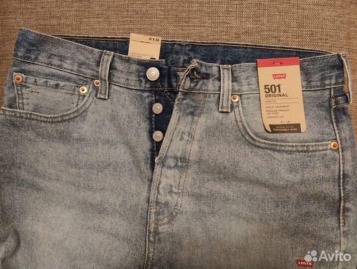 Джинсы levis 501 31х32