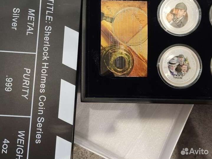 Набор серебряных монет 