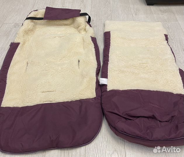 Конверт в коляску и муфта Markus нат.овчина