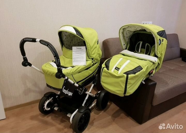 Коляска Emmaljunga city cross 2 в 1