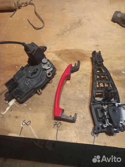 Замок и ручка двери opel astra h