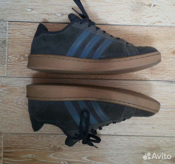 Adidas замшевые кроссовки р. 40eur