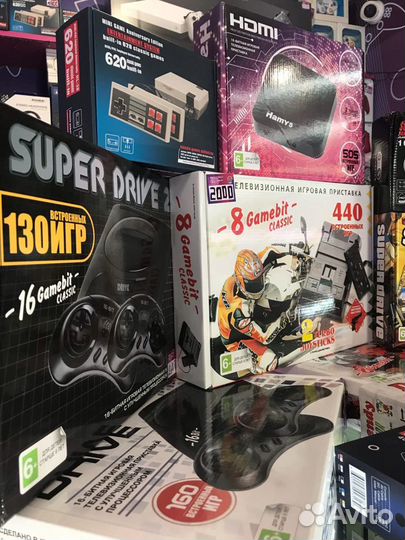 Sega, Dendy, Hamy с Играми Гарантия