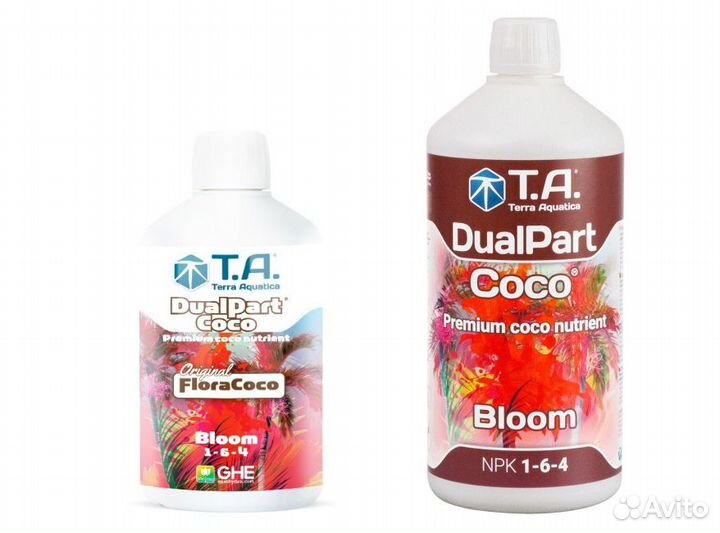 DualPart Coco Bloom T.A. минеральное удобрение GHE