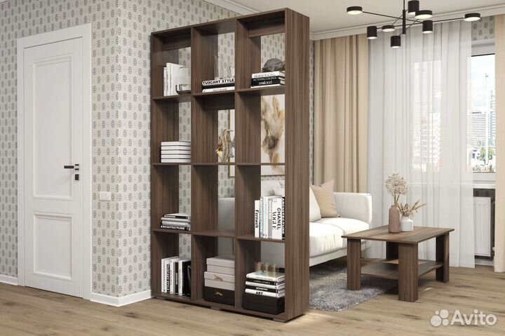 Стеллажи-перегородки