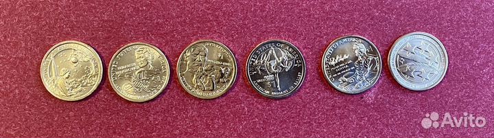 Доллары США. Инновации, Сакагавея,Президенты