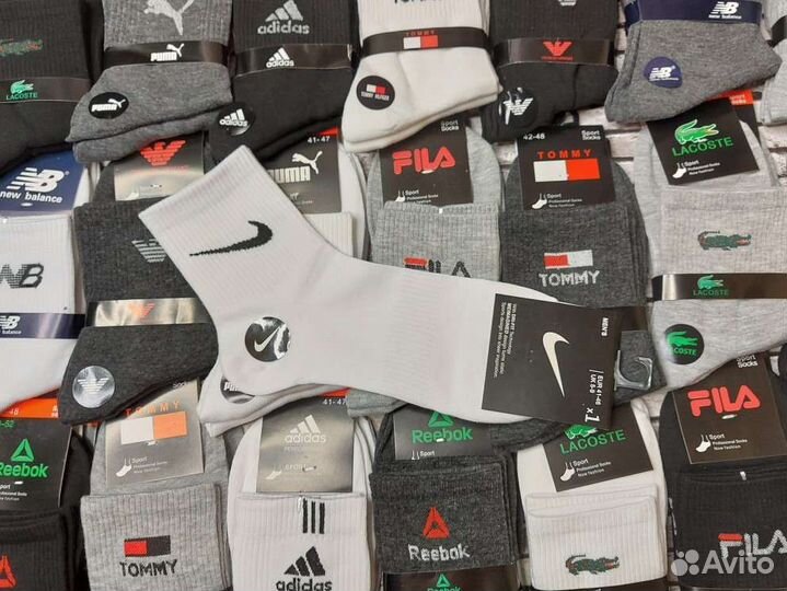 Носки Nike Adidas Puma Reebok