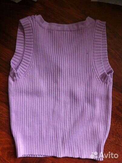 Жилетка для девочки на 2-4 года