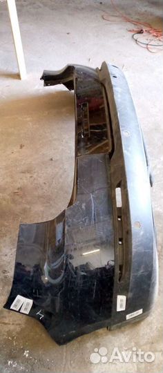 Volkswagen Tiguan 1 задний бампер накладка заднего
