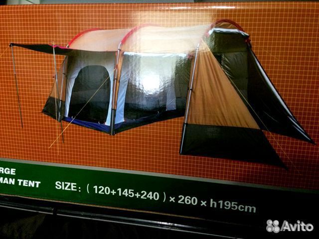 Палатка 4 х тент водостойкая мод 1916 антимоскит