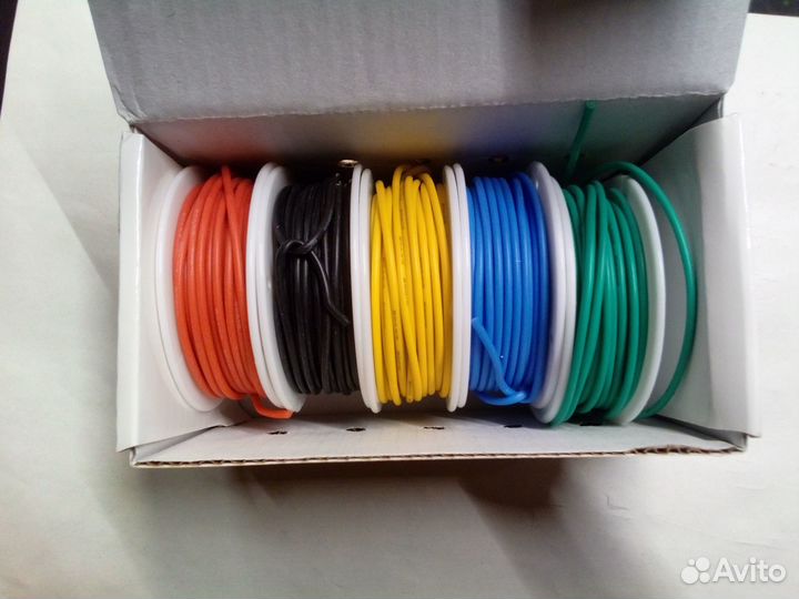 Силиконовый провод 20AWG 200C многожильный
