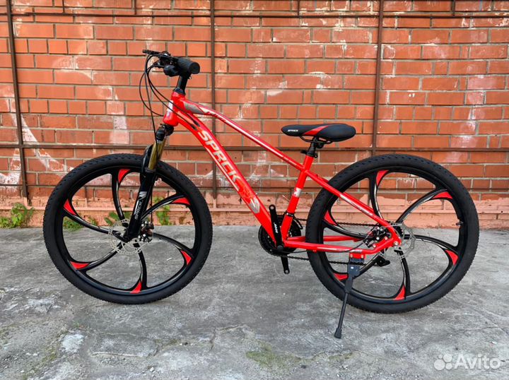 Велосипед на литых дисках Люкс