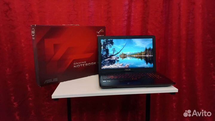 Игровой ноутбук asus ROG GL 552 VW
