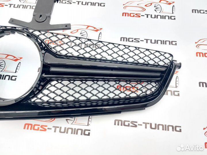 Решетка для оригинала C63 AMG Mercedes w204 11-15