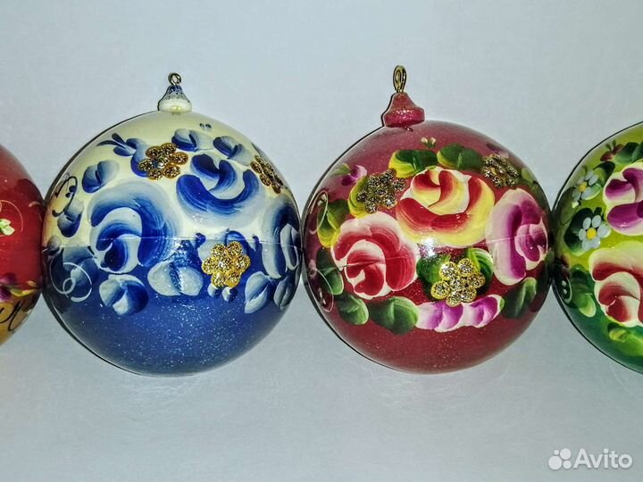 Сувенирные новогодние шары