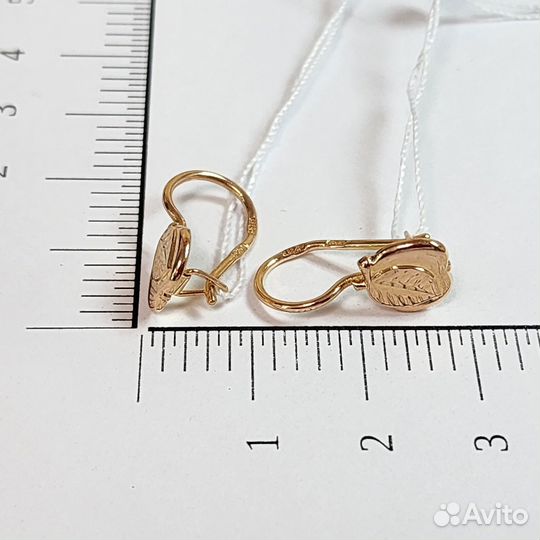 Золотые серьги