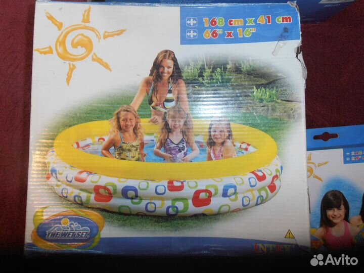 Касатка, лобстер. кресло бассейны.круги С ручками