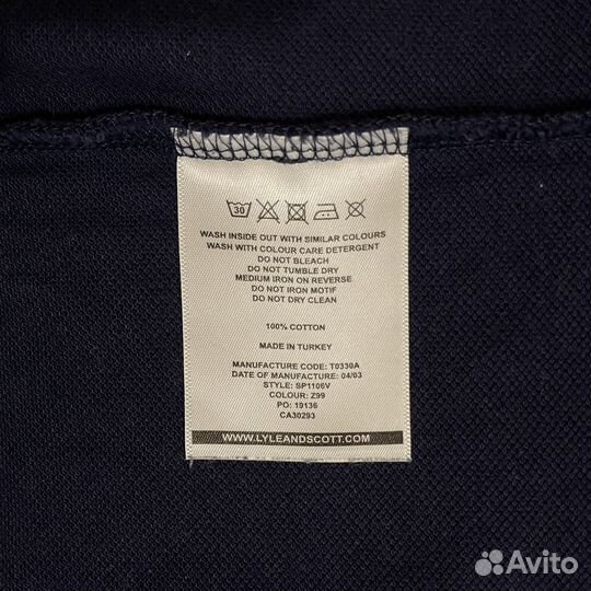 Футболка поло lyle scott L