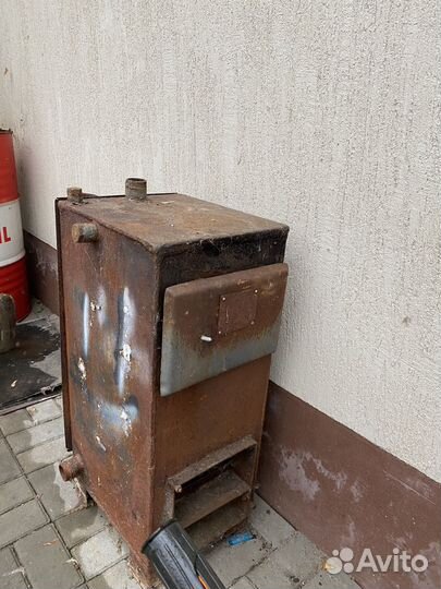 Печь в гараж на водяном контуре