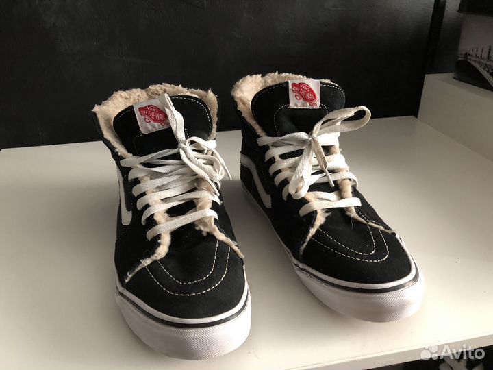 Зимние кеды vans 44 размер