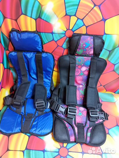 Детское автокресло бескаркасное от 3 до 12 лет