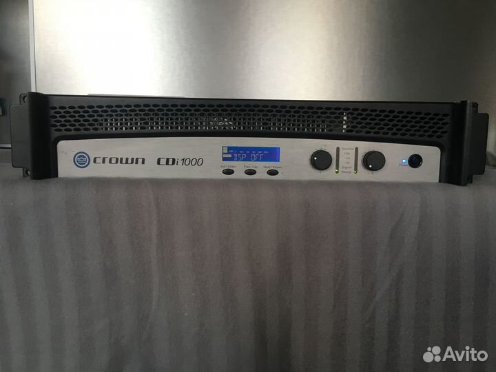 Профессиональный усилитель мощности Crown CDi 1000