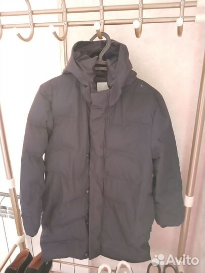 Мужская зимняя парка с натуральным мехом