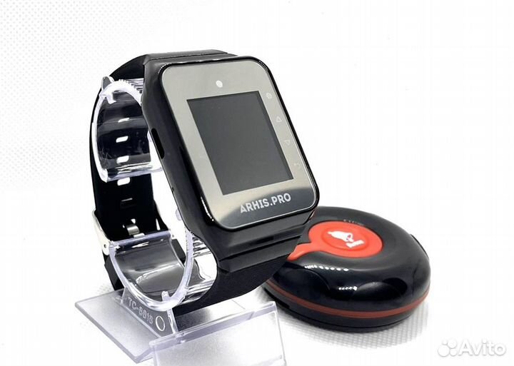 Кнопка вызова официанта персонала с влагозащитой