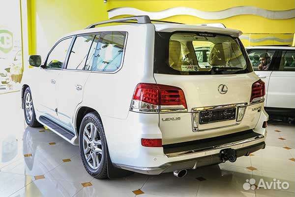 Обвес F-sport белый Lexus LX570 2012-2015