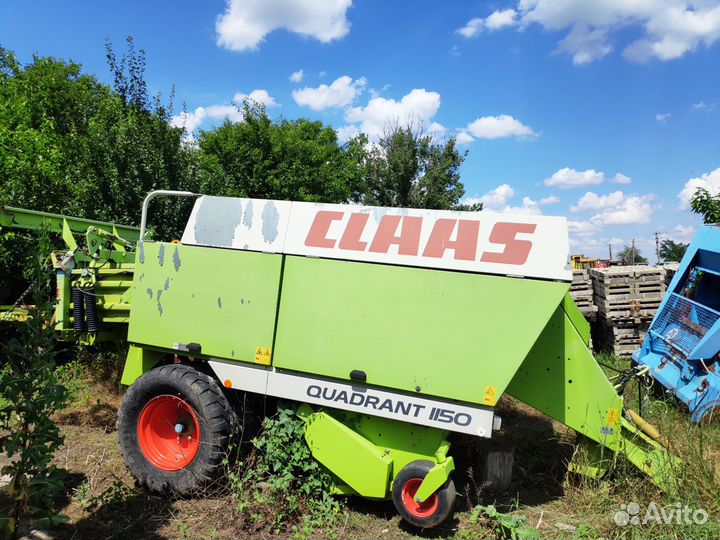 Пресс подборщик Claas Quadrant 1150