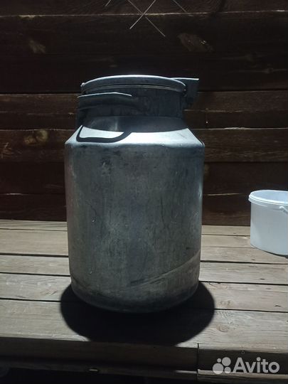 Фляга алюминиевая бу 40л