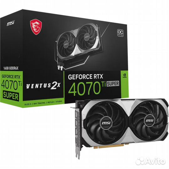 MSI GeForce RTX 4070 TI super 16GB ventus 2X OC