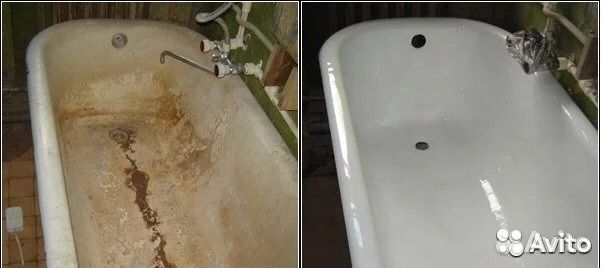 Реставрация ванн.Чугунных Стальных. Поддонов